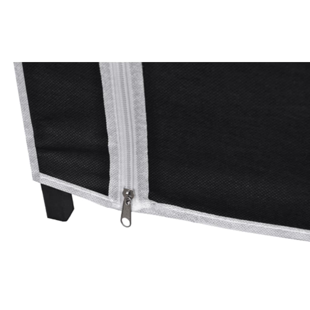 8718475829850_g_en_hd_6 vidaXL Wardrobes 2 pcs Black Fabric - Image 8