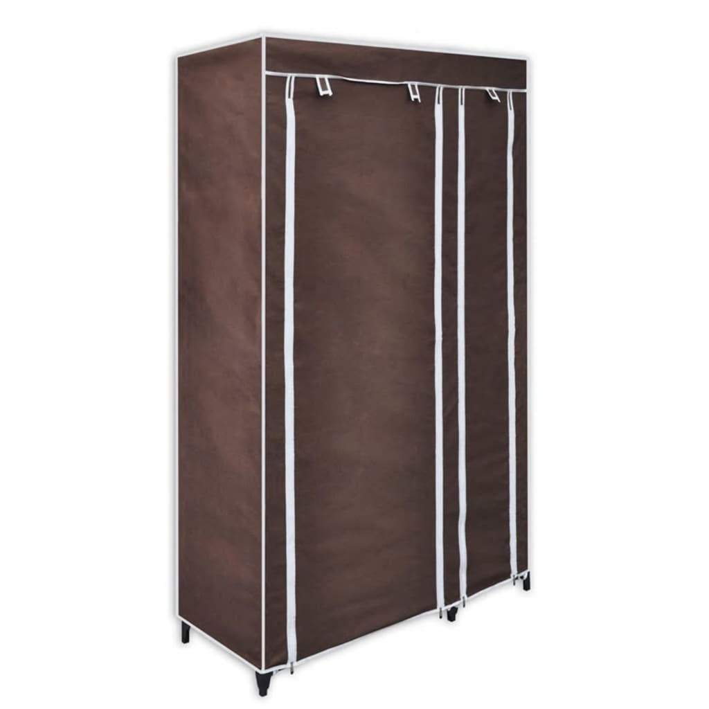 8718475829874_g_en_hd_1 vidaXL Fabric Wardrobes 2 pcs Brown - Image 2