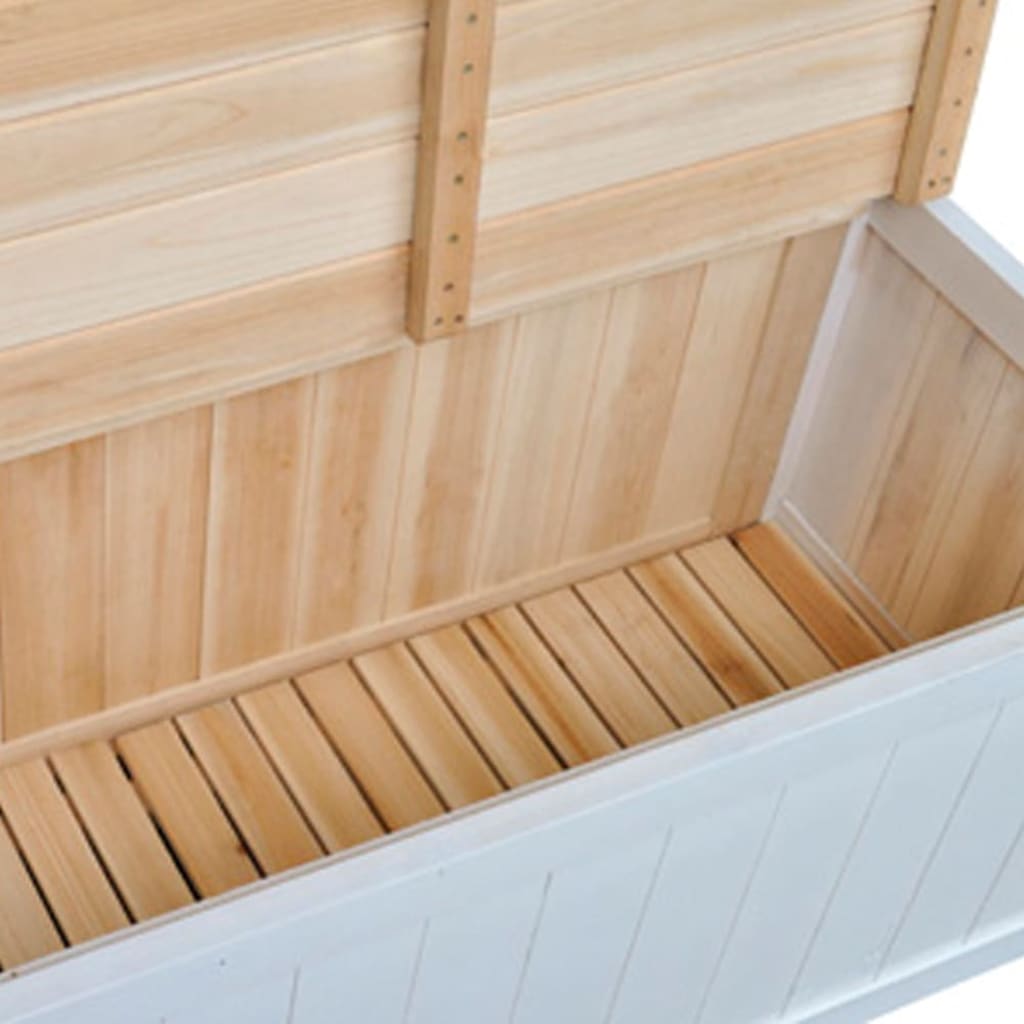 8718475830016_g_en_hd_3 vidaXL Storage Bench 126x42x75 cm Wood White - Image 5