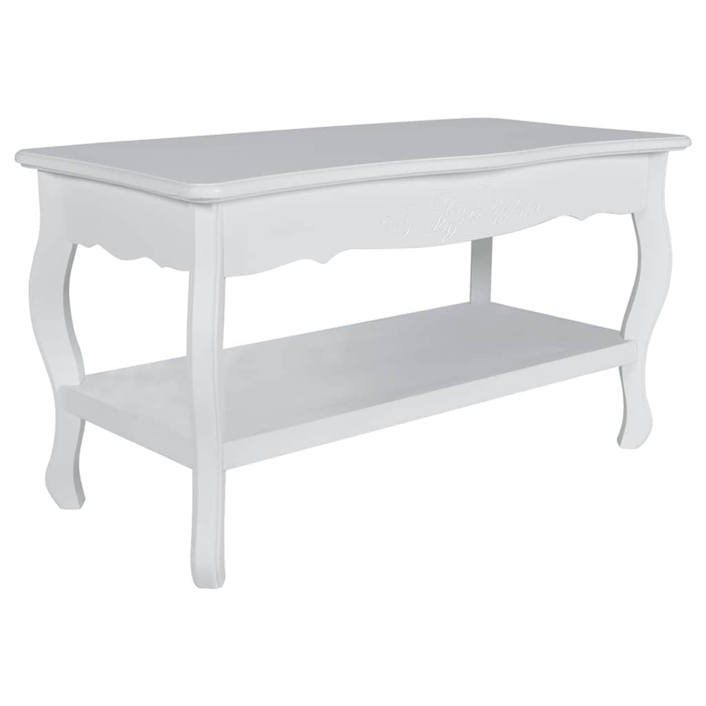 8718475830566_a_en_hd_1 vidaXL Coffee Table 2 Tiers MDF White - Image 2