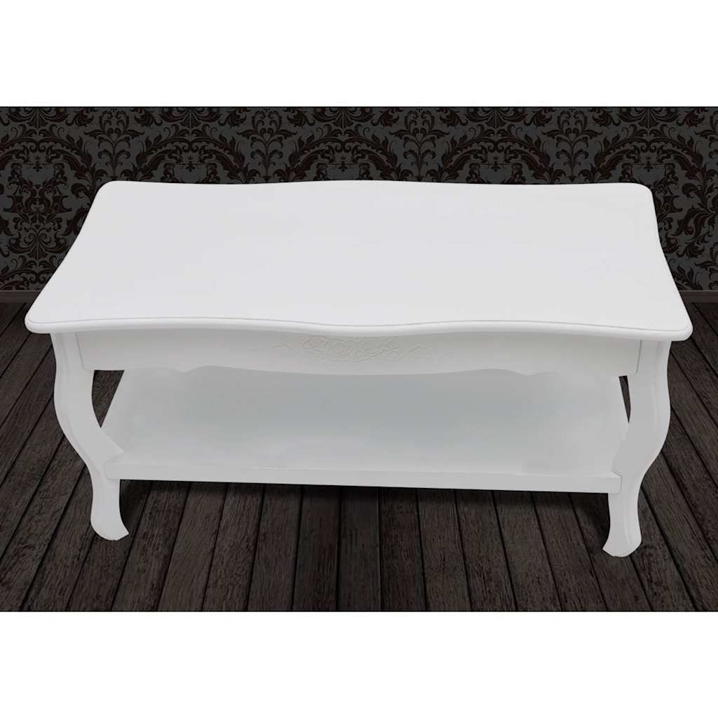8718475830566_g_en_hd_3 vidaXL Coffee Table 2 Tiers MDF White - Image 5