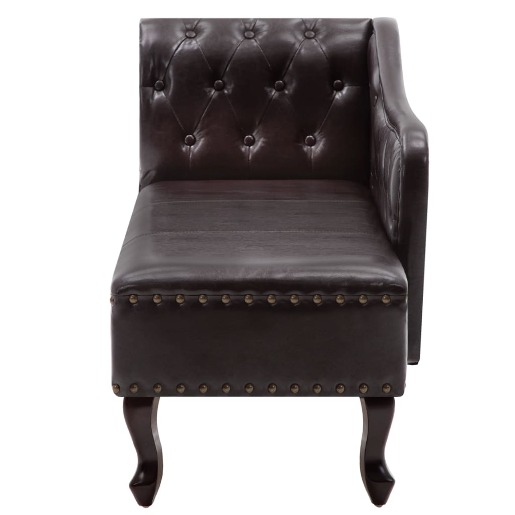 8718475831099_g_en_hd_2 vidaXL Chaise Longue Dark Brown Faux Leather - Image 4