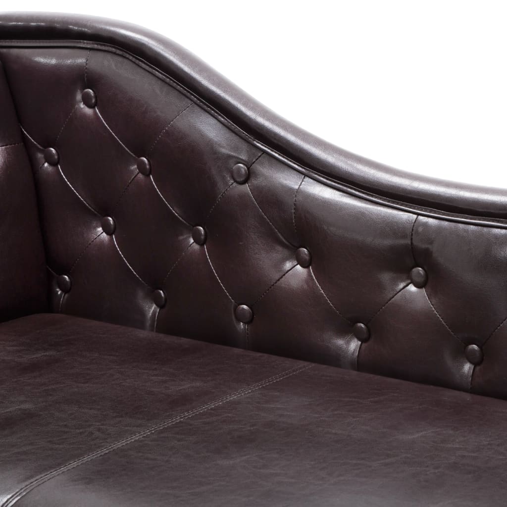 8718475831099_g_en_hd_4 vidaXL Chaise Longue Dark Brown Faux Leather - Image 6