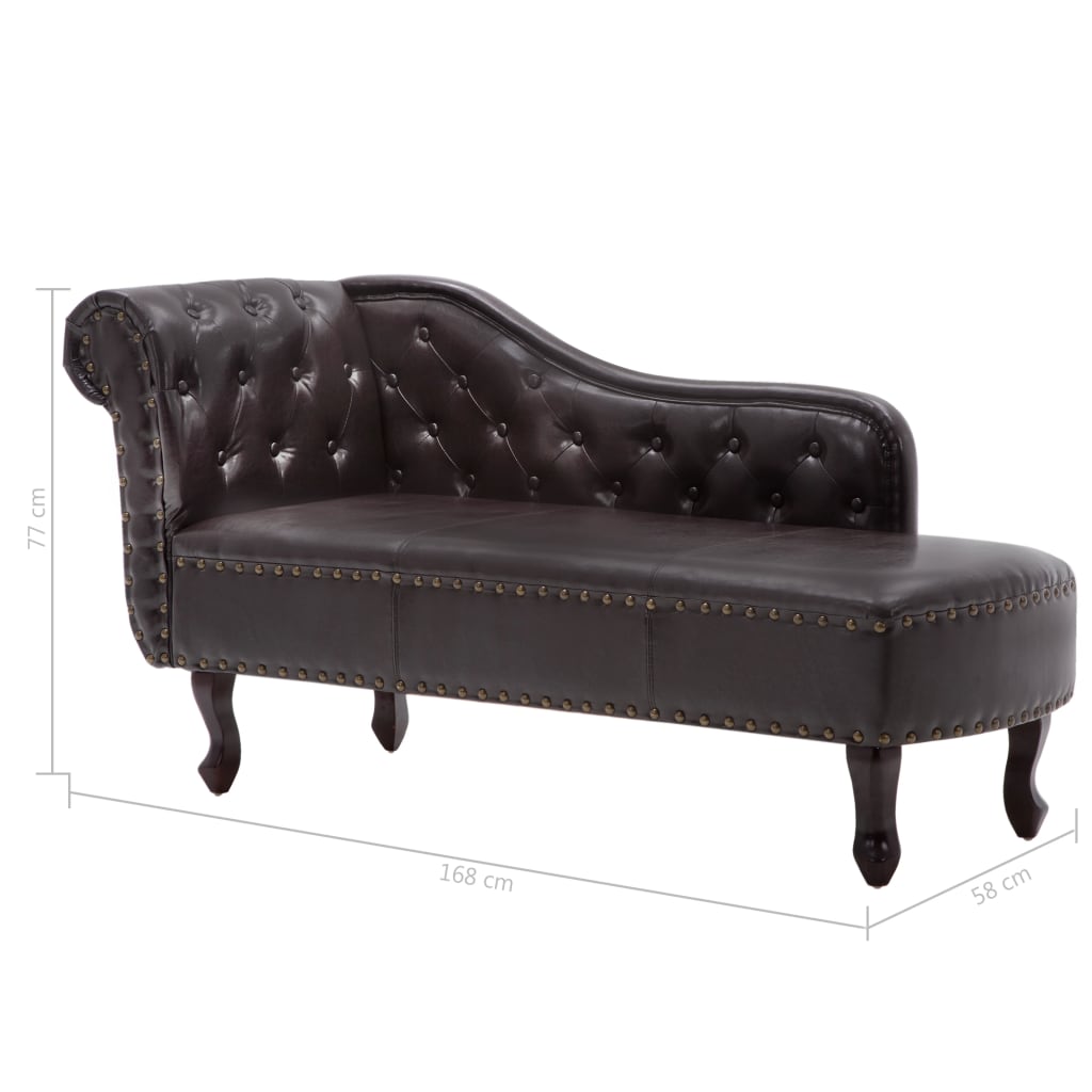 8718475831099_g_en_hd_6 vidaXL Chaise Longue Dark Brown Faux Leather - Image 8