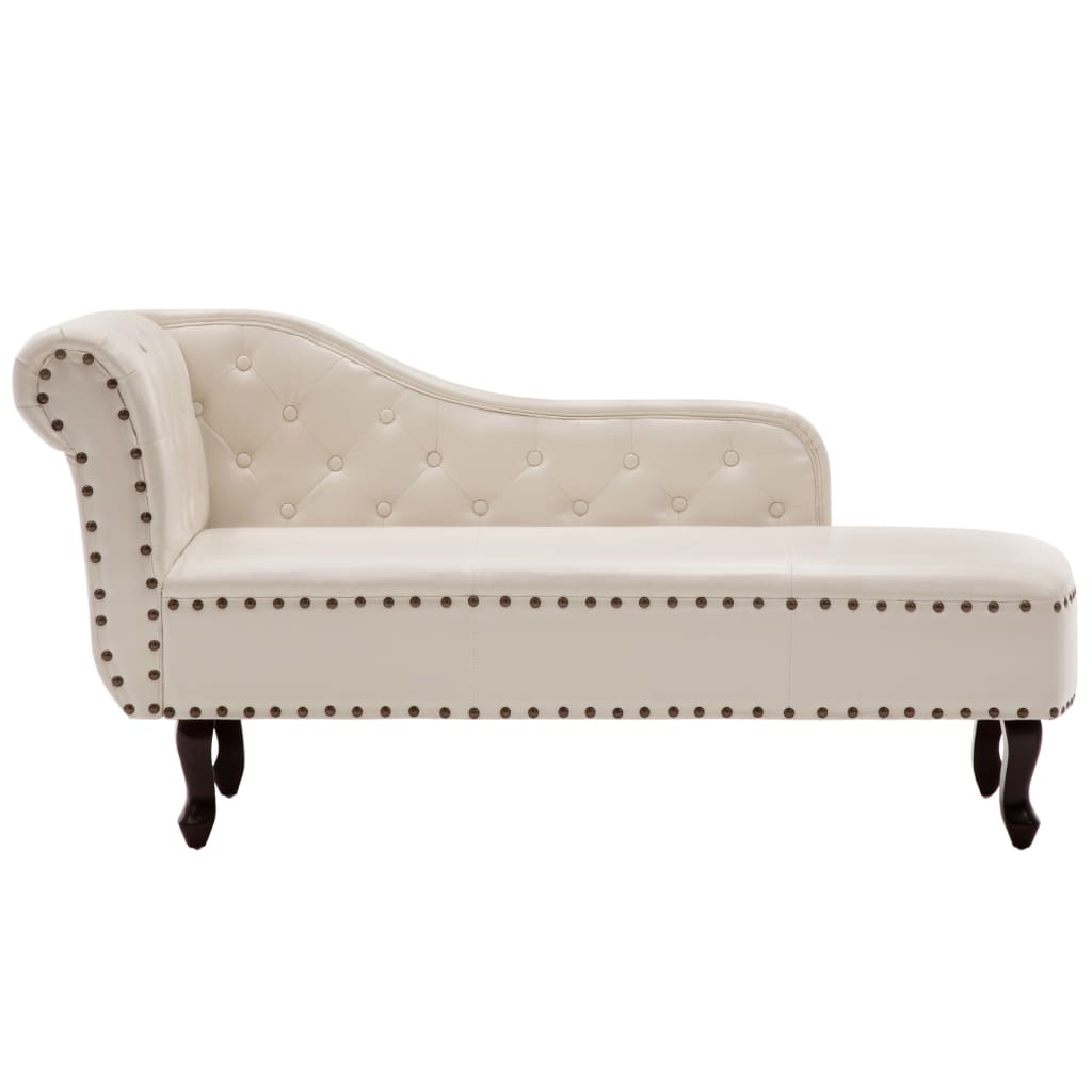 8718475831105_a_en_hd_1 vidaXL Chaise Longue Cream White Faux Leather - Image 2