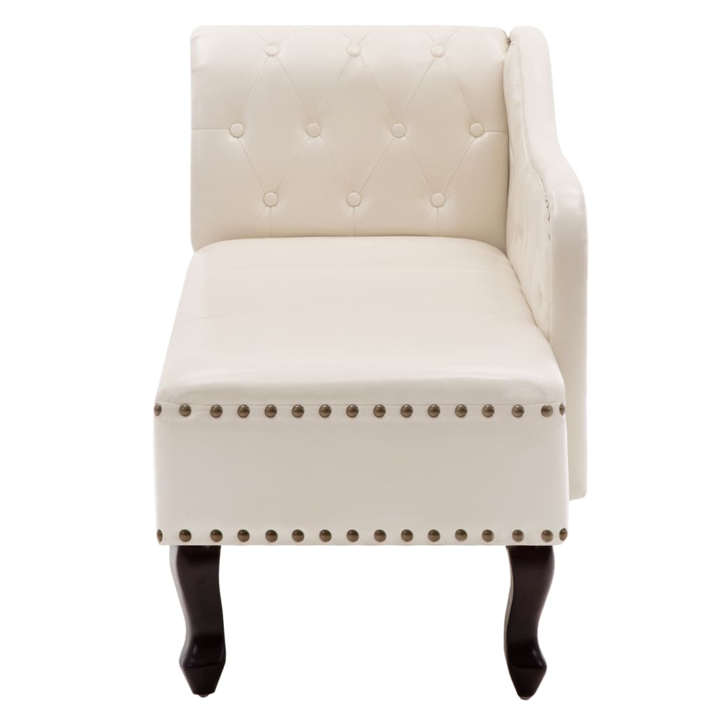 8718475831105_g_en_hd_2 vidaXL Chaise Longue Cream White Faux Leather - Image 4