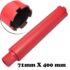 vidaXL Dry and Wet Diamond Core Drill Bit 71 x 400 mm - Image 4