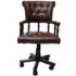 vidaXL Swivel Office Chair Brown - Image 2