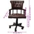 vidaXL Swivel Office Chair Brown - Image 6