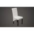 vidaXL Dining Chairs 4 pcs White Faux Leather - Image 3