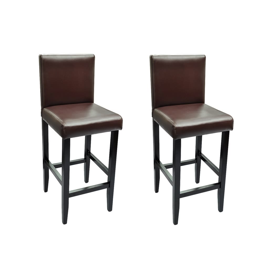 8718475835295_a_en_hd_1 vidaXL Bar Stools 2 pcs Dark Brown Faux Leather - Image 2
