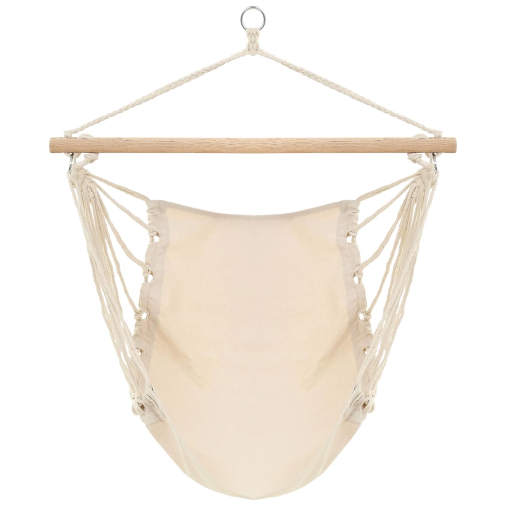 8718475837138_g_en_hd_1 vidaXL Swing Chair Fabric Cream White - Image 2