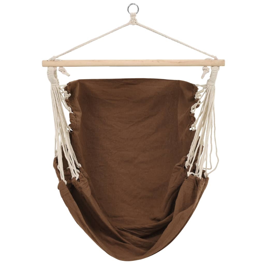 8718475837145_g_en_hd_1 Swing Chair/Hammock Brown Large Fabric - Image 2