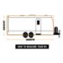vidaXL Caravan Cover Grey M - Image 7