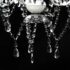 vidaXL Chandelier 5 Bulbs Transparent - Image 6