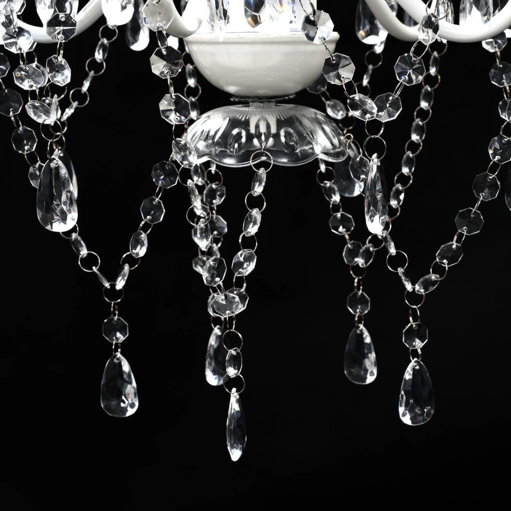 8718475842217_g_en_hd_5 vidaXL Chandelier 5 Bulbs Transparent - Image 6