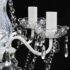 vidaXL Chandelier 5 Bulbs Transparent - Image 7