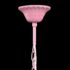 vidaXL Crystal Light 5 Bulbs Pink - Image 8