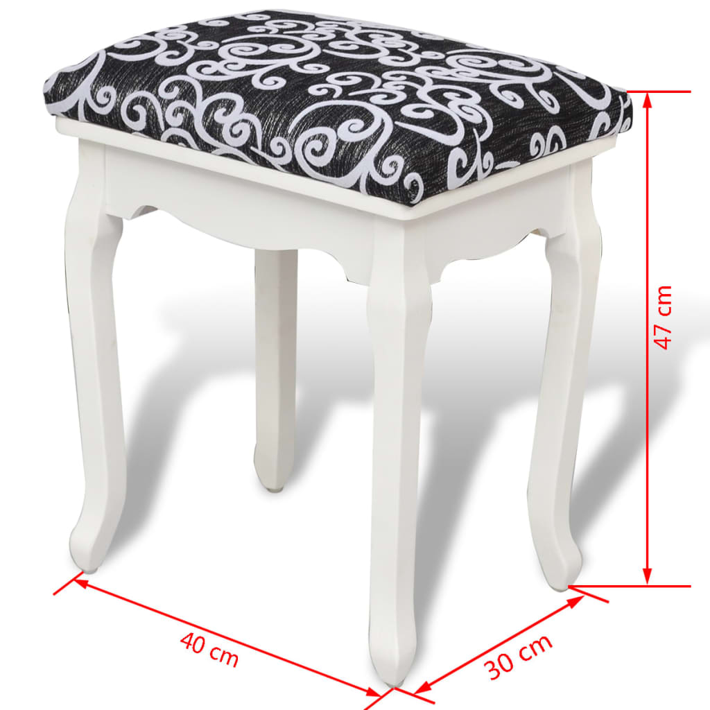 8718475842910_g_en_hd_3 vidaXL Dressing Stool Black Fabric - Image 5