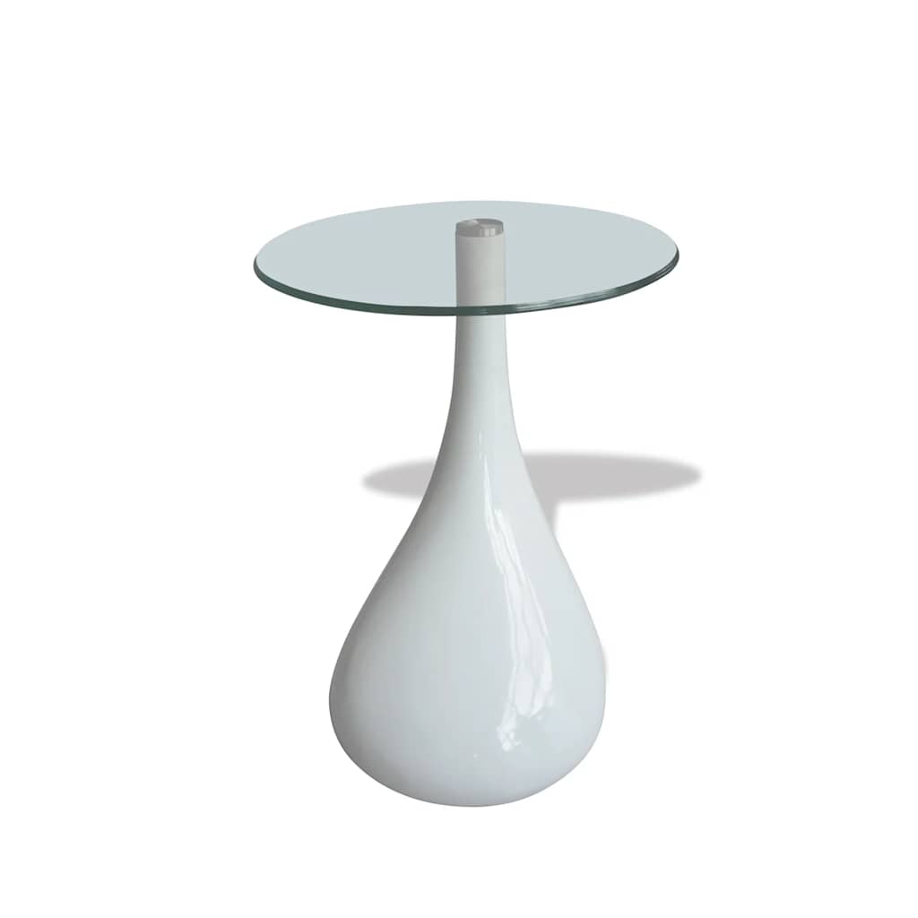 8718475843115_g_en_hd_2 vidaXL Coffee Table 2 pcs with Round Glass Top High Gloss White - Image 4