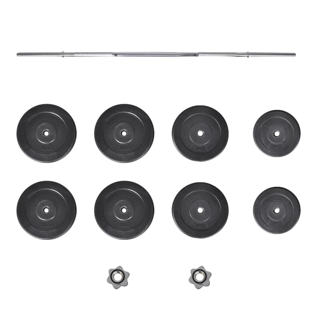 8718475843702_g_en_hd_3 vidaXL Barbell with Plates Set 60 kg - Image 4