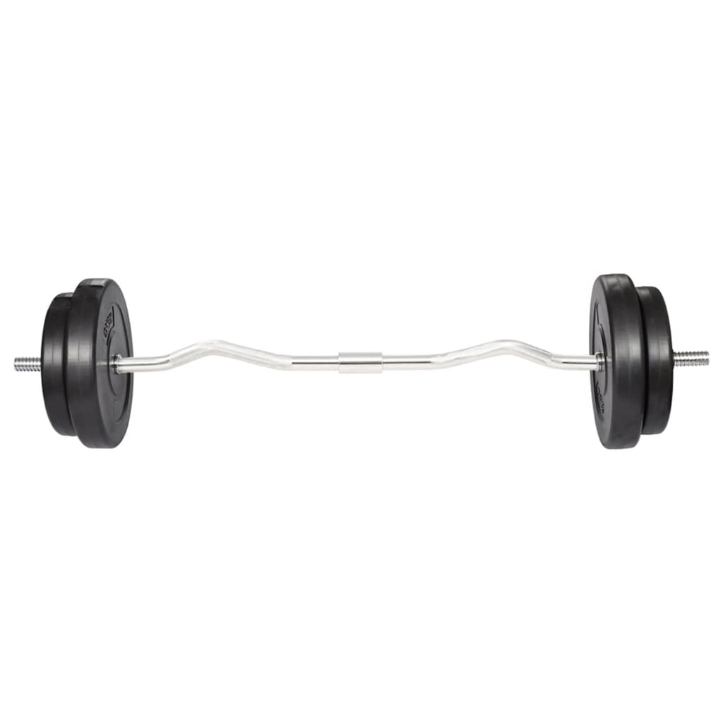 8718475843719_g_en_hd_1 vidaXL Curl Bar with Weights 30 kg - Image 2