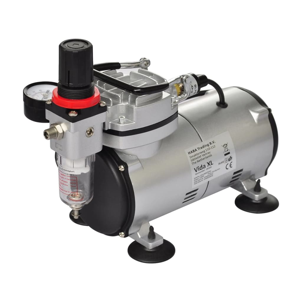 8718475843900_g_en_hd_2 vidaXL Airbrush Compressor Set with 2 Pistols - Image 3