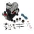 vidaXL Airbrush Compressor Set with 2 Pistols - Image 2