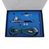 vidaXL Airbrush compressor set with 3 pistols 310 x 150 x 310 mm - Image 4