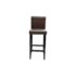 vidaXL Bar Stools 6 pcs Dark Brown Faux Leather - Image 3
