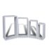Cuboid shelf set of 4 White - Image 5