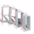 Cuboid shelf set of 4 White - Image 6