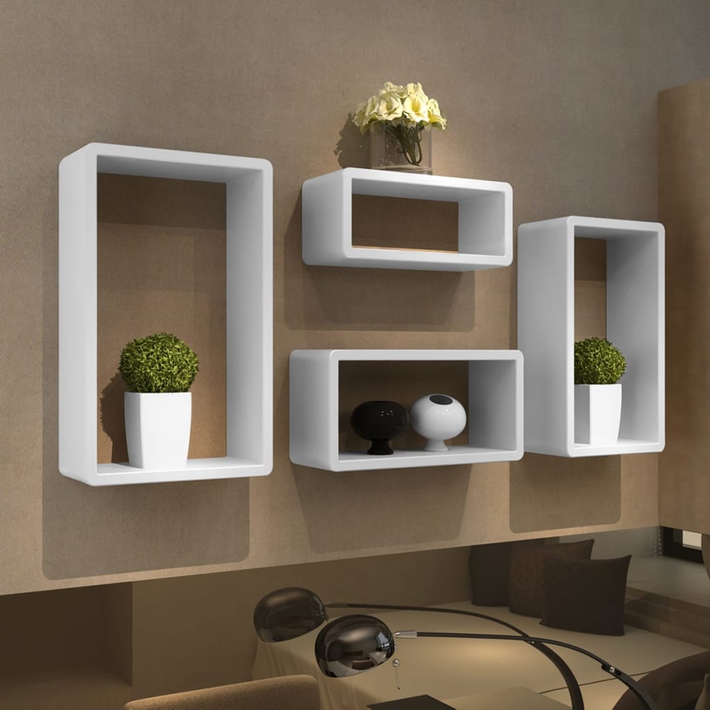 8718475844532_m_en_hd_1 Cuboid shelf set of 4 White - Image 1