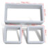 Cuboid shelf set of 3 - Image 4
