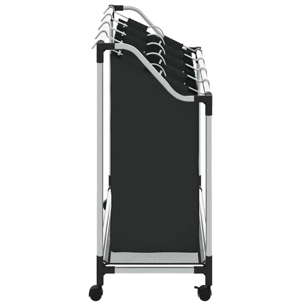 8718475845157_g_en_hd_4 Laundry sorter with 4 bags black grey - Image 6