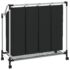 Laundry sorter with 4 bags black grey - Image 7
