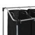 Laundry sorter with 4 bags black grey - Image 11