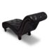 vidaXL Chaise Longue Brown Faux Leather - Image 4