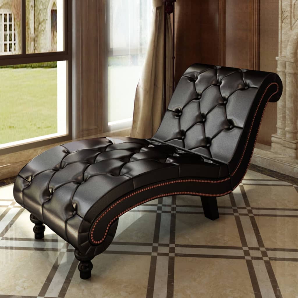 8718475846550_m_en_hd_1 vidaXL Chaise Longue Brown Faux Leather - Image 1