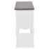 vidaXL Console Cabinet 6 Drawers Brown and White Wood - Image 6