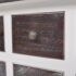 vidaXL Console Cabinet 6 Drawers Brown and White Wood - Image 7