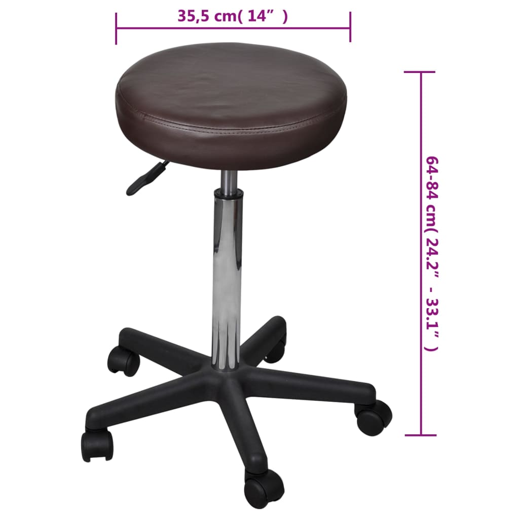 8718475848790_g_en_hd_3 Office Stool brown - Image 4