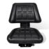 vidaXL Tractor Seat with Backrest Black - Image 2