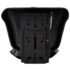 vidaXL Tractor Seat with Backrest Black - Image 4