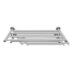vidaXL Stainless Steel Towel Rack 6 Tubes - Image 3