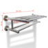vidaXL Stainless Steel Towel Rack 6 Tubes - Image 7