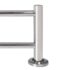 Stainless Steel Towel Rack 2 Tubes - Image 5