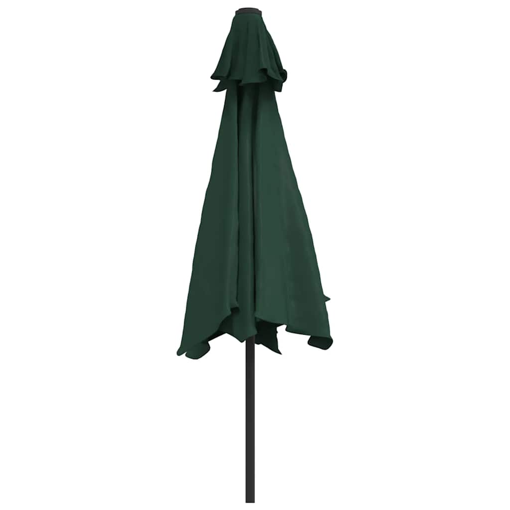 8718475849643_g_en_hd_3 vidaXL Garden Parasol Green 3m Steel Pole - Image 4