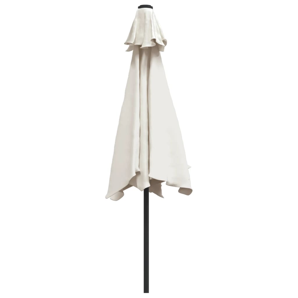 8718475849650_g_en_hd_2 vidaXL Garden Parasol Sand White 3m Steel Pole - Image 4