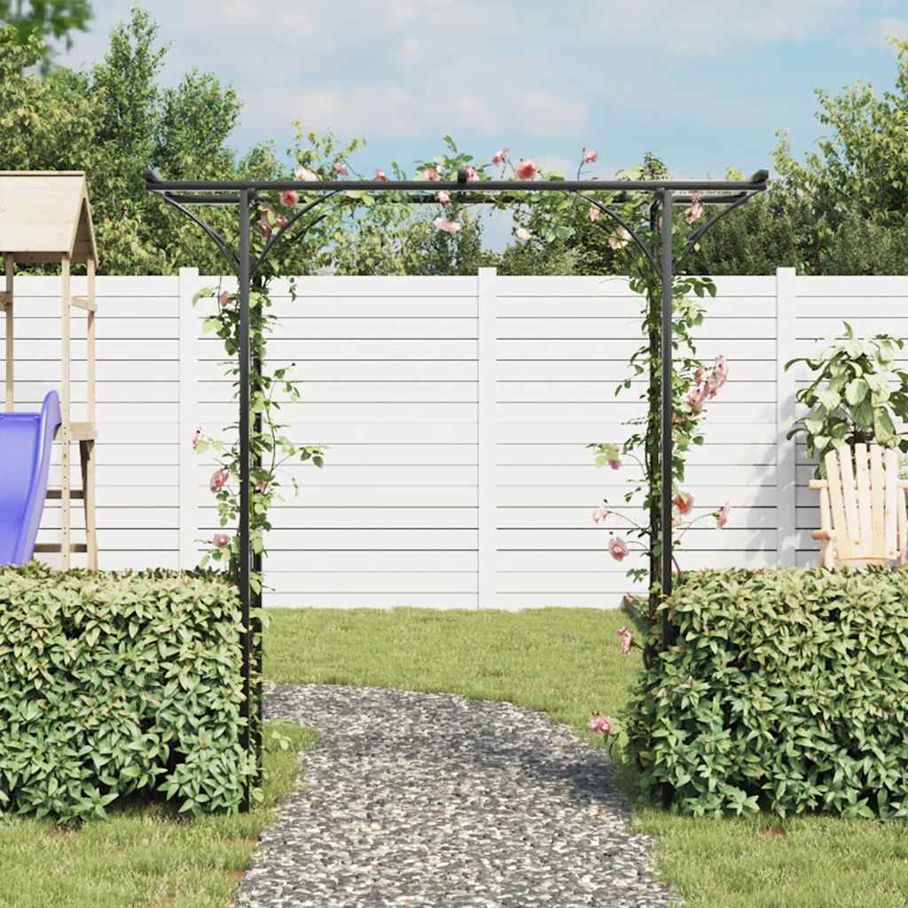 8718475850373_g_en_hd_1 vidaXL Garden Arch 200x52x204 cm - Image 3